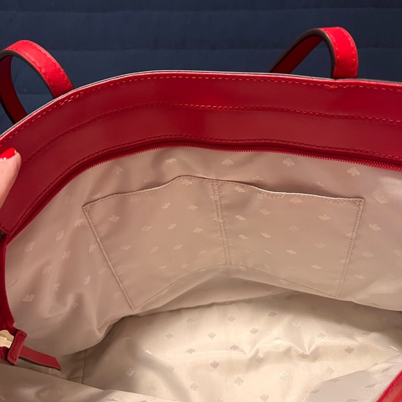 Kate Spade Tote Red - Picture 3 of 5